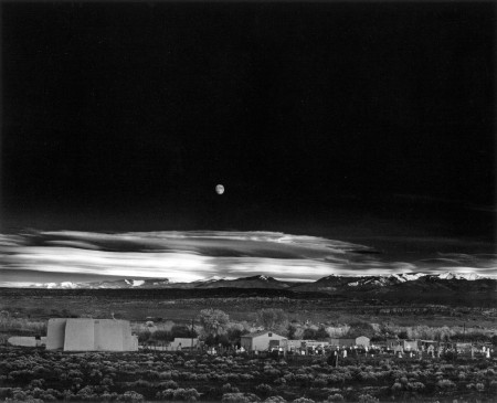 Sky - Getty - Ansel Adams’ Moonrise, Hernandez, New Mexico