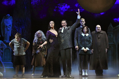 ADDAMS FAMILY musical - photo by Jeremy Daniel