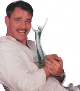 Douglas Sills' 2001 LA STAGE magazine cover photo by Marina Rice