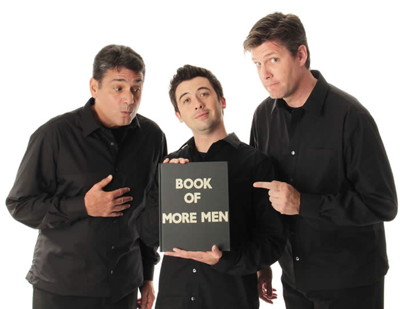 Nick Santa Maria, Chris Kauffmann, Chris Warren Gilbert. Photo courtesy CL!X Portrait Studios.