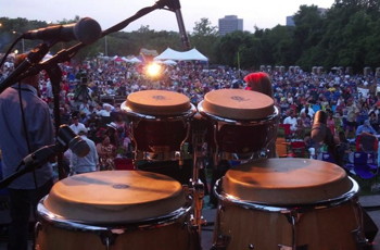 Johnny Sandoval - view from the kit
