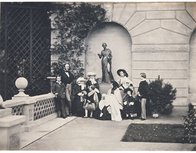 Royal Family, May 27,1857, Leonida Caldesi, albumen silver print. Royal Collection Trust / © Her Majesty Queen Elizabeth II 2013