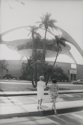 Los Angeles International Airport, 1964. Garry Winogrand (American, 1928 - 1984). American. Gelatin silver print. 35.6 x 27.9 cm (14 x 11 in.) © 1984 The Estate of Garry Winogrand. The J. Paul Getty Museum, Los Angeles.  
