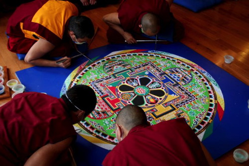 Monks mandala