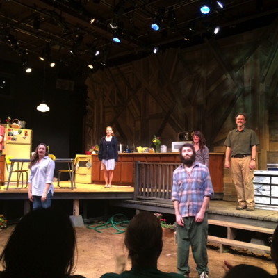 "Thieves" curtain call.
