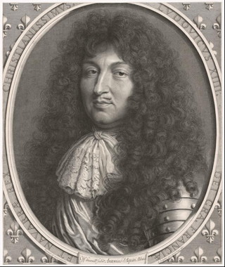Louis XIV, King of France and Navarre, 1676, Robert Nanteuil (French, 1623–1678), Engraving, The Getty Research Institute (2012.PR.70) 