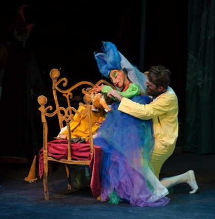 Teatro Del Drago’s ‘Pinocchio’ at the AtticRep. Photo by Siggi Ragnar.