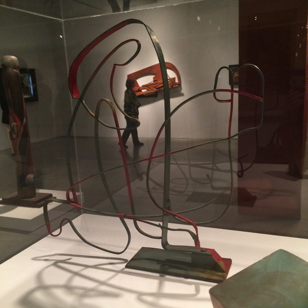 "Game" by Claire Falkenstein - 1944, forged iron. Photo by Pauline Adamek.