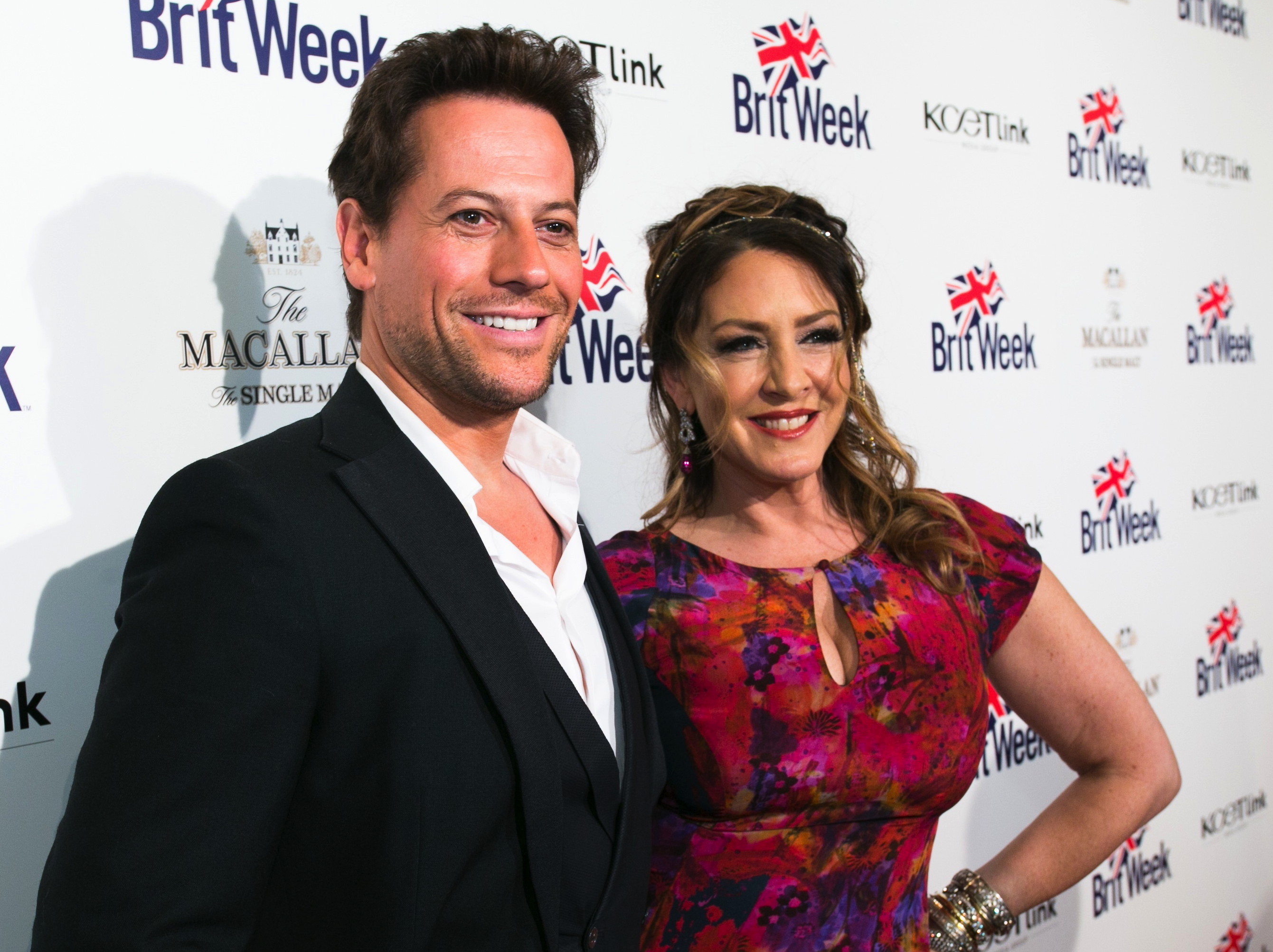 Ioan Gruffudd and Joely Fisher at BritWeek’s 10th anniversary performance of “MURDER, LUST & MADNESS” Images by Rex Gelert.