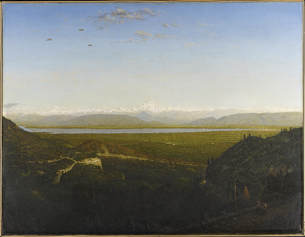 View of Mont Blanc, Seen from La Faucille, about 186367, Thodore Rousseau, oil on canvas. Courtesy of the Minneapolis Institute of Art, the Putnam Dana McMillan Fund. Photo: Minneapolis Institute of Art.