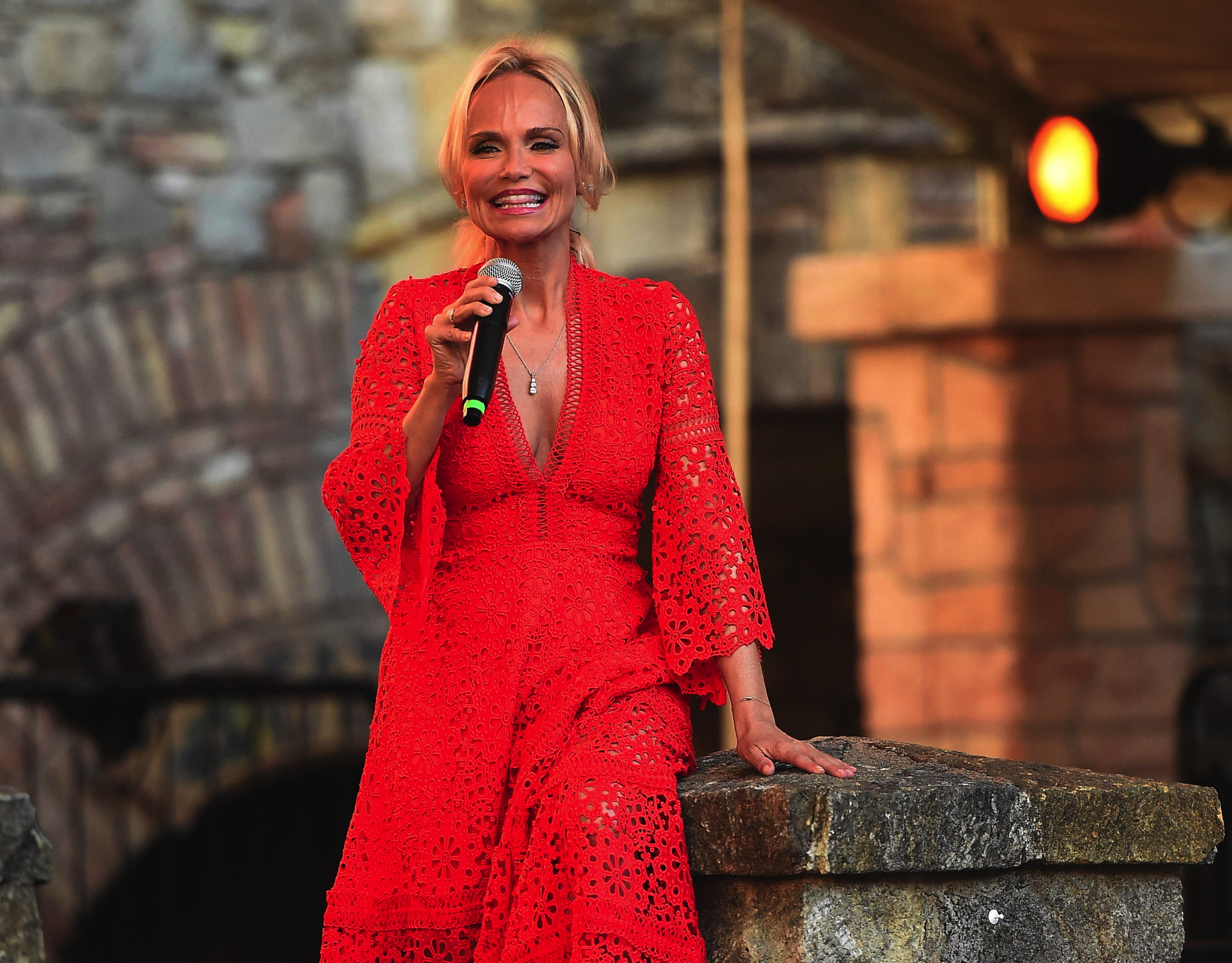 Kristin Chenoweth performs.