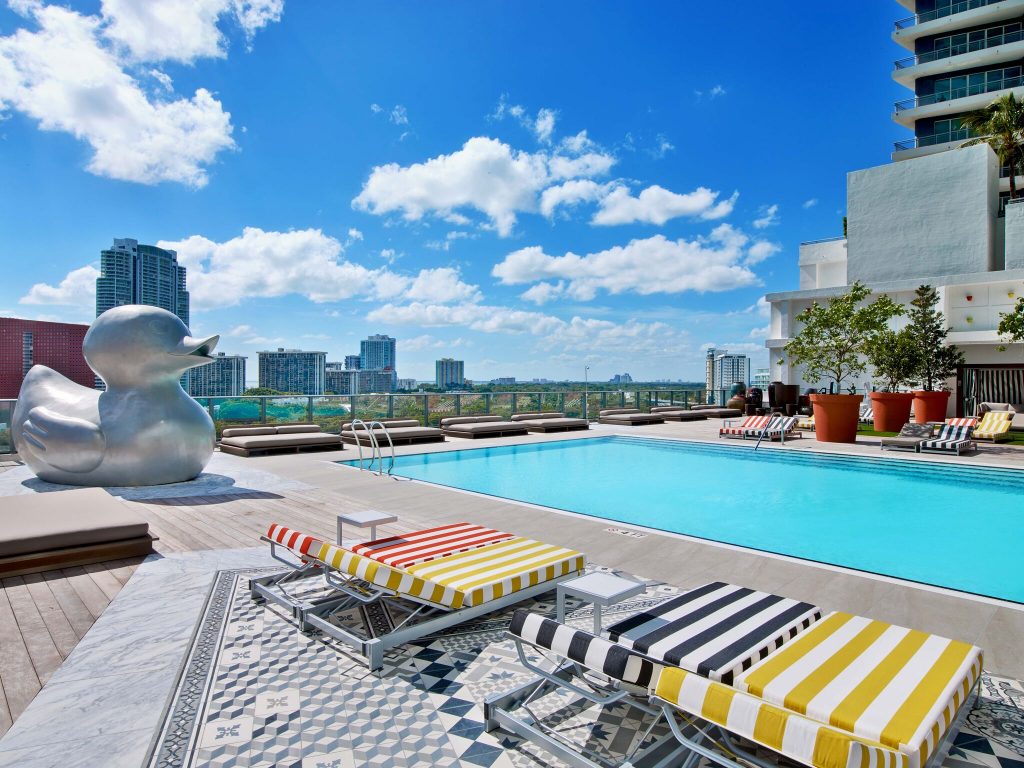 sls brickell sls bk South Pool. Photo Courtesy of sbe Group. 