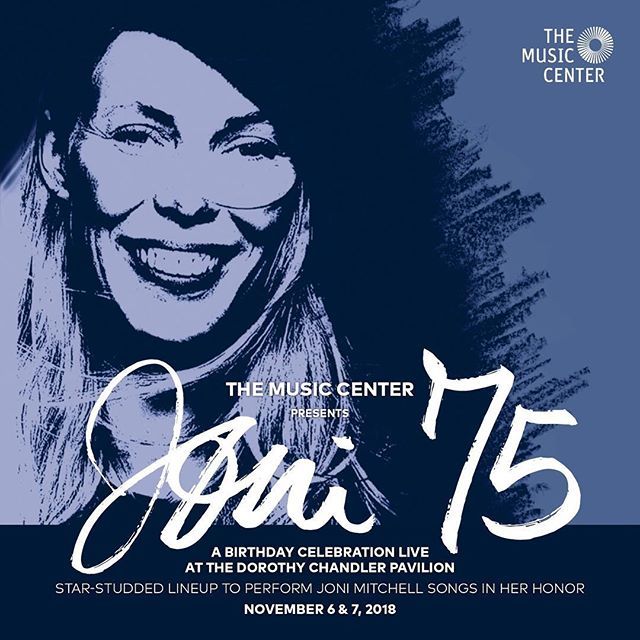 Resultado de imagen de joni mitchell 75 music center
