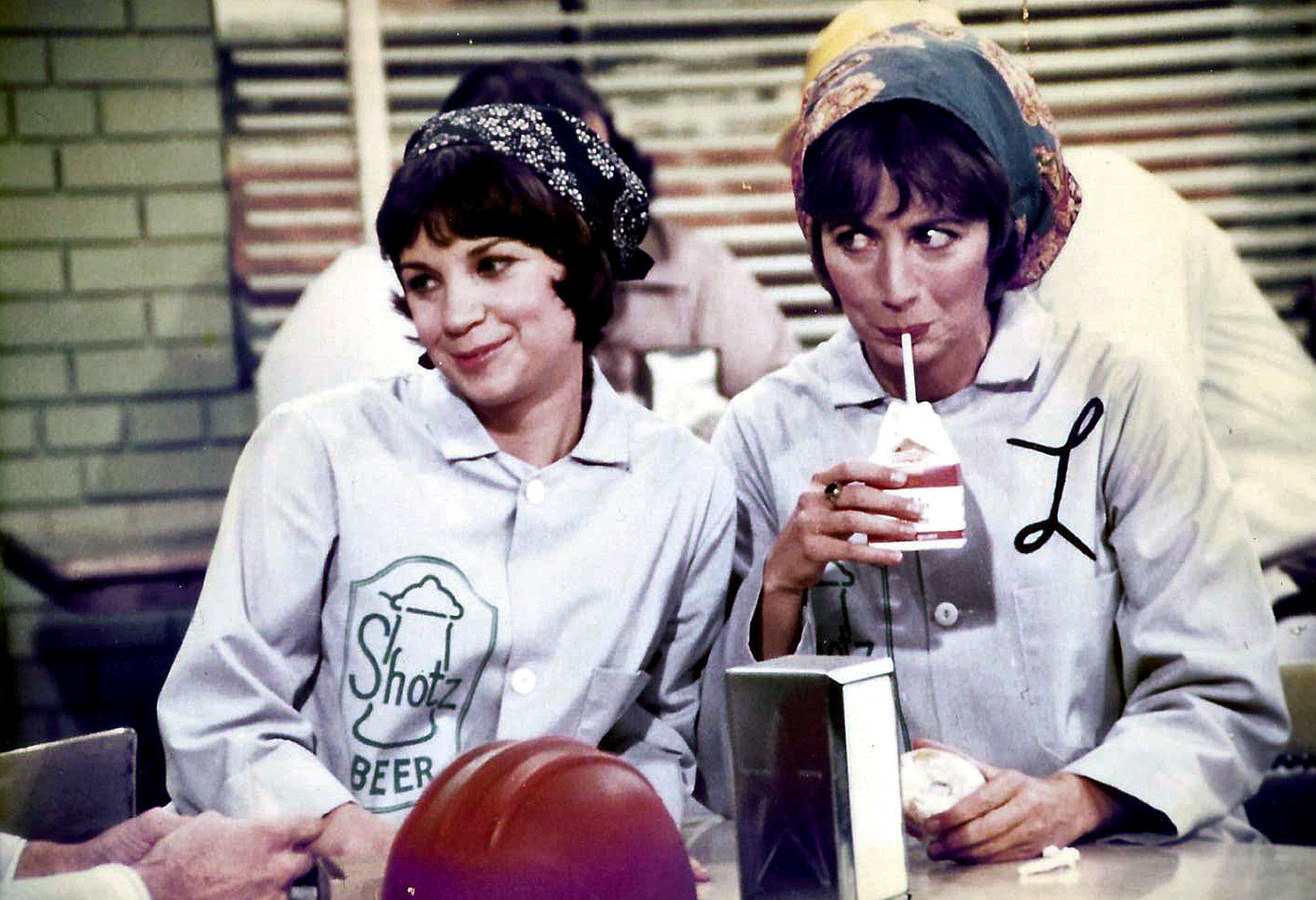 Laverne & Shirley Photo courtesy of the Marshall family. 